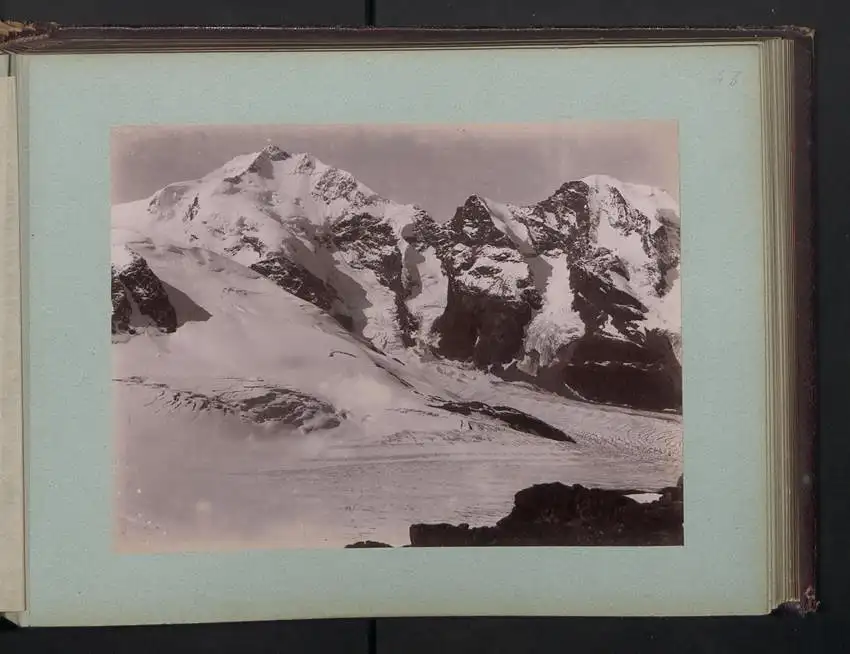 Fotoalbum mit 38 Fotografien, Ansicht Rapallo, Südtirol, Gletscher, Panorama vom Kleinboden, Gardasee 6