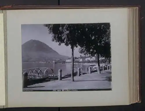 Fotoalbum mit 38 Fotografien, Ansicht Lugano, Panorama vom Monte Salvatore, Morcote, Gandria, Lago di Lugano