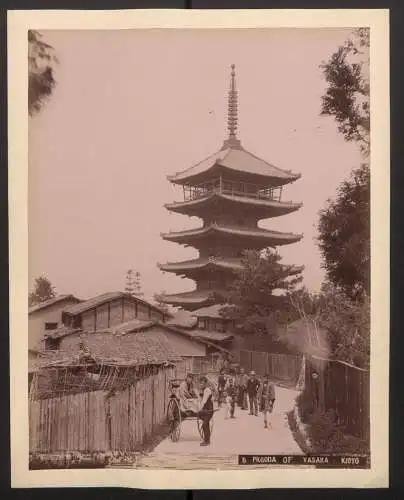 Fotoalbum mit 65 Fotografien, Ansicht Kioto, Tracht, Geisha, Tempel, Daibutsu, Nikko, Kobe, Tokyo