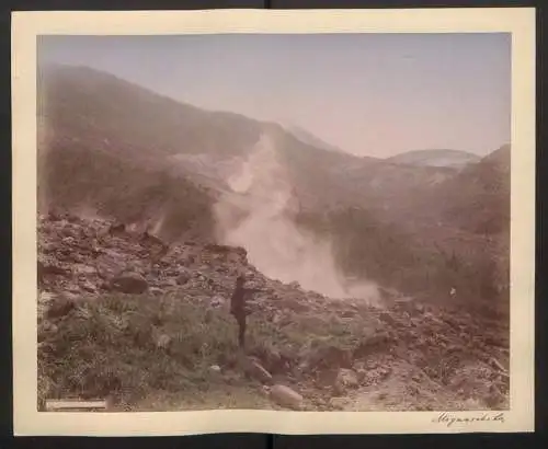 Fotoalbum mit 65 Fotografien, Ansicht Kioto, Tracht, Geisha, Tempel, Daibutsu, Nikko, Kobe, Tokyo