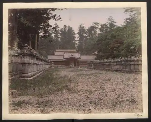 Fotoalbum mit 65 Fotografien, Ansicht Kioto, Tracht, Geisha, Tempel, Daibutsu, Nikko, Kobe, Tokyo