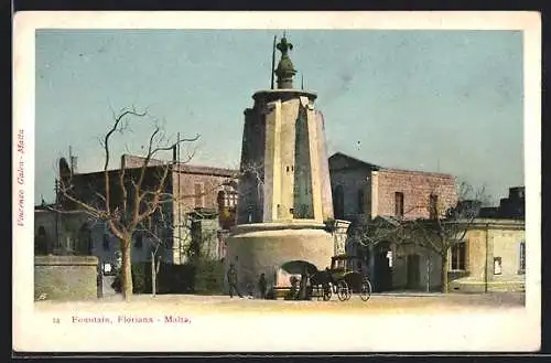 AK Floriana, Fountain