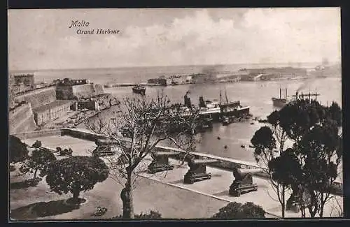AK Malta, Ships at Grand Harbour