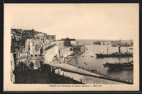 AK Valletta, Panorama and Entrance of Grand Harbour