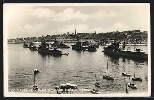 AK Valetta, Flotilla-Marsamuscetto Harbour