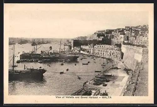 AK Valletta, View and Grand Harbour