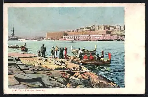 AK Floriana, Panorama from sea