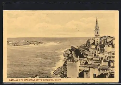 AK Malta, Entrance to Marsamuscetto Harbour