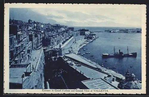 AK Valletta, Entrance to Grand Harbour and General View