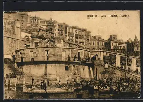 AK Malta, Fish Market at the Marina