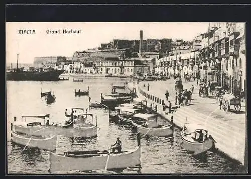 AK Malta, View along the Grand Harbour