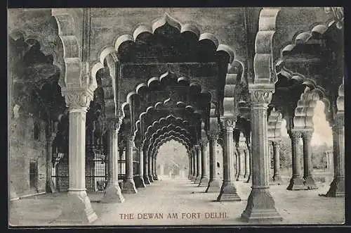 AK Delhi, The Dewan Am Fort