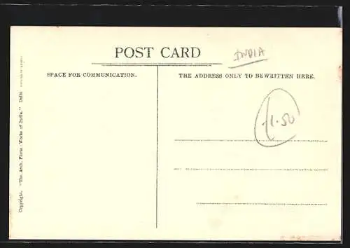 AK Delhi, Chausat Khamba, Pillared Hall, Tomb of Mirza Aziz Kokal