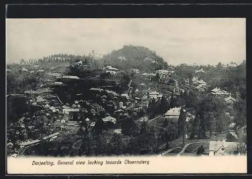 AK Darjeeling, General view looking towards Observatory