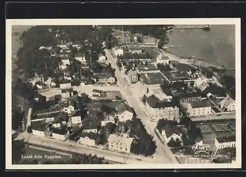 AK Lulea, Ortsansicht vom Flugzeug aus