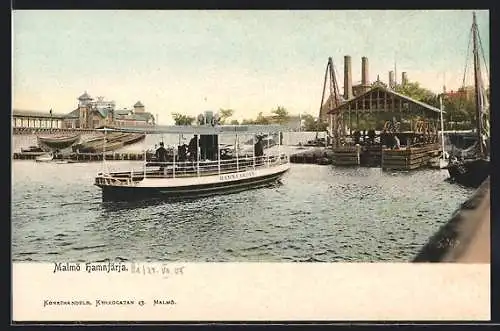 AK Malmö, Hamnfärja, Dampfer