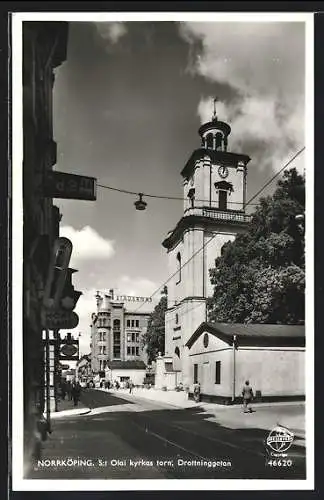 AK Norrköping, St. Olai kyrkas torn, Drottninggotan