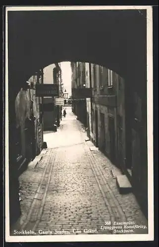 AK Stockholm, Gamla Staden, Gas Gränd