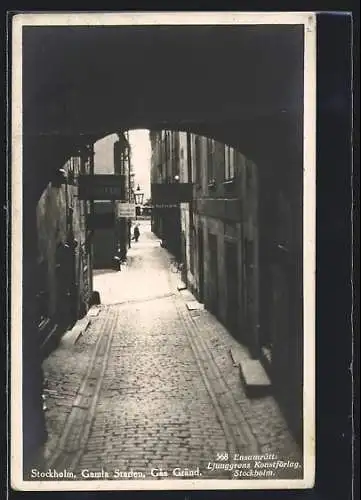 AK Stockholm, Gamla Staden, Gas Gränd