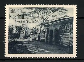 Reklamemarke Deutsch-Ost-Afrika, Station Kipatimo, Benediktiner Mission