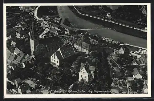 AK Villmar /Lahn, Fliegeraufnahme des Ortes