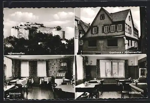 AK Beuren /Kr. Nürtingen, Gasthaus Zum Hohenneuffen