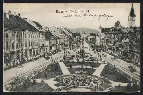 AK Kassa, Fö utcza a szökökuttal mit Kutschen