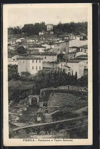 AK Fiesole, Panorama e Teatro Romano