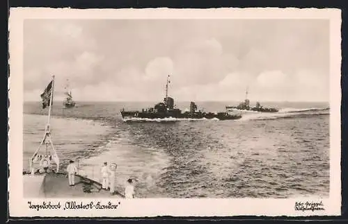 AK Torpedoboote Albatros und Kondor