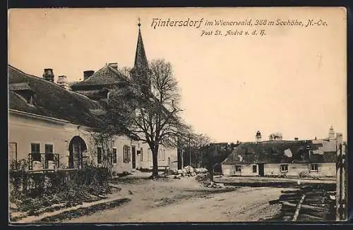 AK Hintersdorf, Platz vor der Kirche
