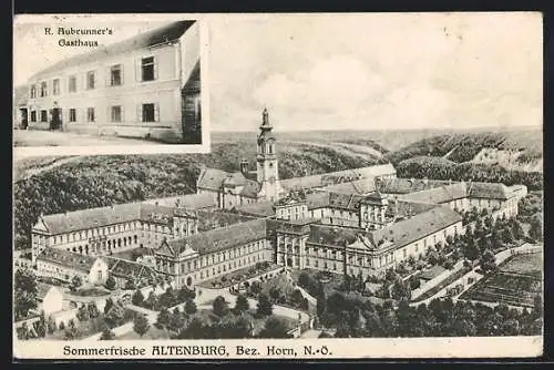 AK Altenburg /Bez. Horn, Gasthaus R. Aubrunner, Kloster