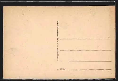 AK Teupitz, Teupitz-See mit Blick zum Ort