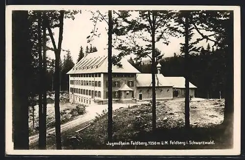 AK Feldberg i. Schwarzwald, Partie am Jugendheim