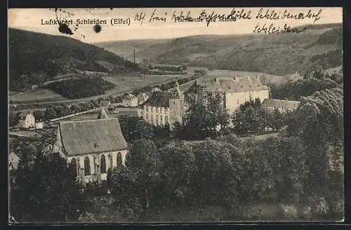 AK Schleiden /Eifel, Pfarrkirche und Schloss