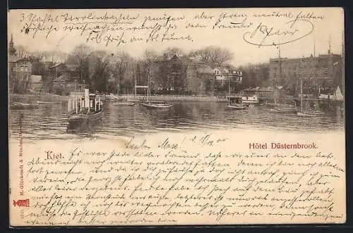 AK Kiel, Hafen am Hotel Düsternbrook