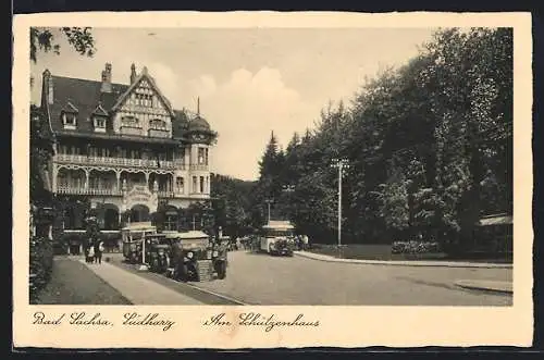 AK Bad Sachsa, Autos vor dem Schützenhaus