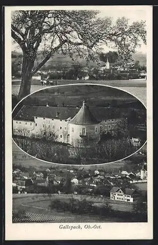 AK Gallspach /Ob.-Öst., Ortsansichten, Turmgebäude