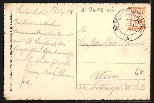 AK St. Michael, Kirche und Dorfstrasse