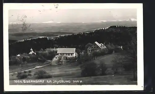 AK Oberndorf am Jauerling, Blick auf die Häuser am Jauerling