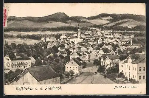 AK Hofkirchen a.d. Trattnach, Totalansicht aus der Vogelschau