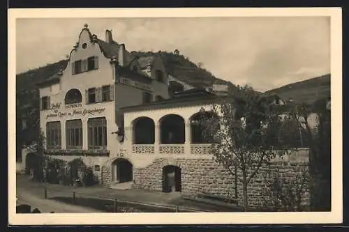 AK Spitz a. d. D., Hotel Heitzenberger