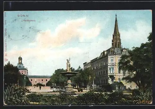 AK Bonn, Kaiserplatz