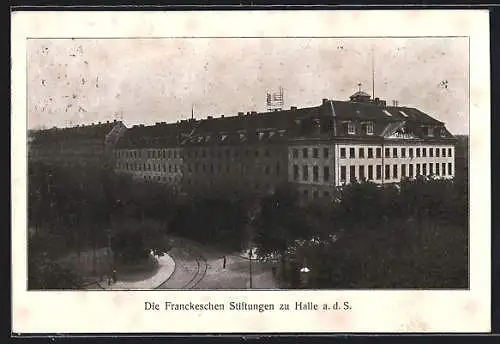 AK Halle a. S., die Franckeschen Stiftungen