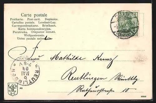 AK Köln a. Rh., Rheinufer mit Dom