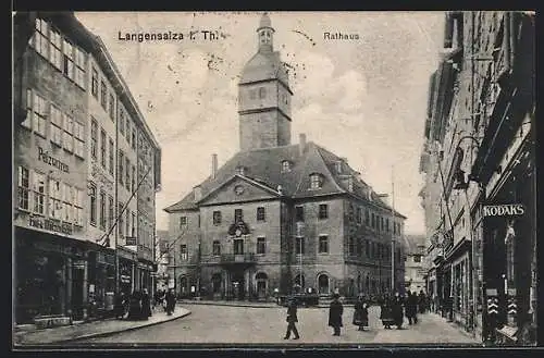 AK Langensalza i. Th., Rathaus