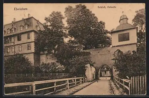 AK Ebeleben, Schloss, Ostseite