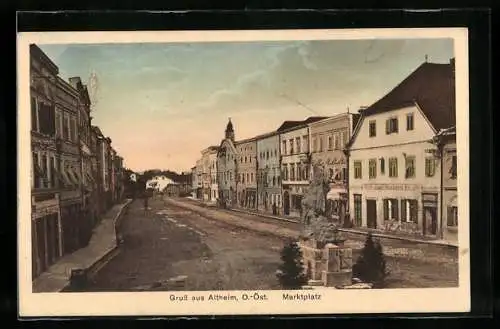 AK Altheim / O.-Öst., Marktplatz