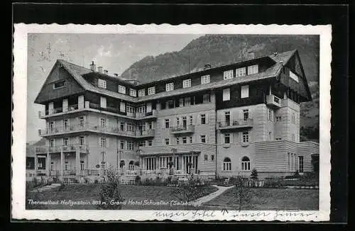 AK Hofgastein, Grand Hotel Schueller