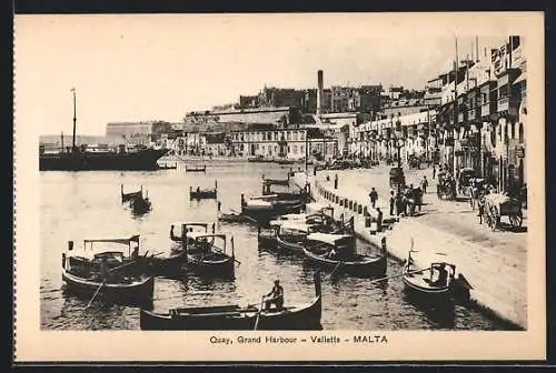 AK Valletta, Grand Harbour, Quai