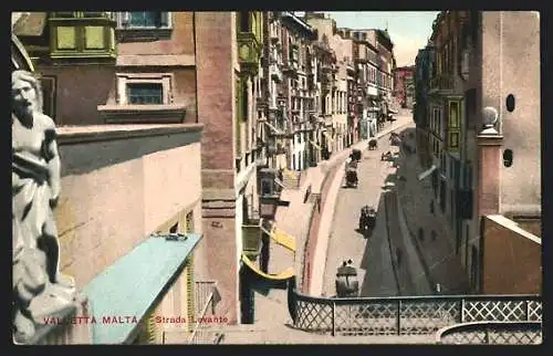 AK Valletta, Strada Levante, Strassenpartie